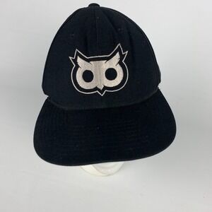 Focus Apparel Owl Logo Hat Cap Yupoong The Classic Snap Back Adjustable Black